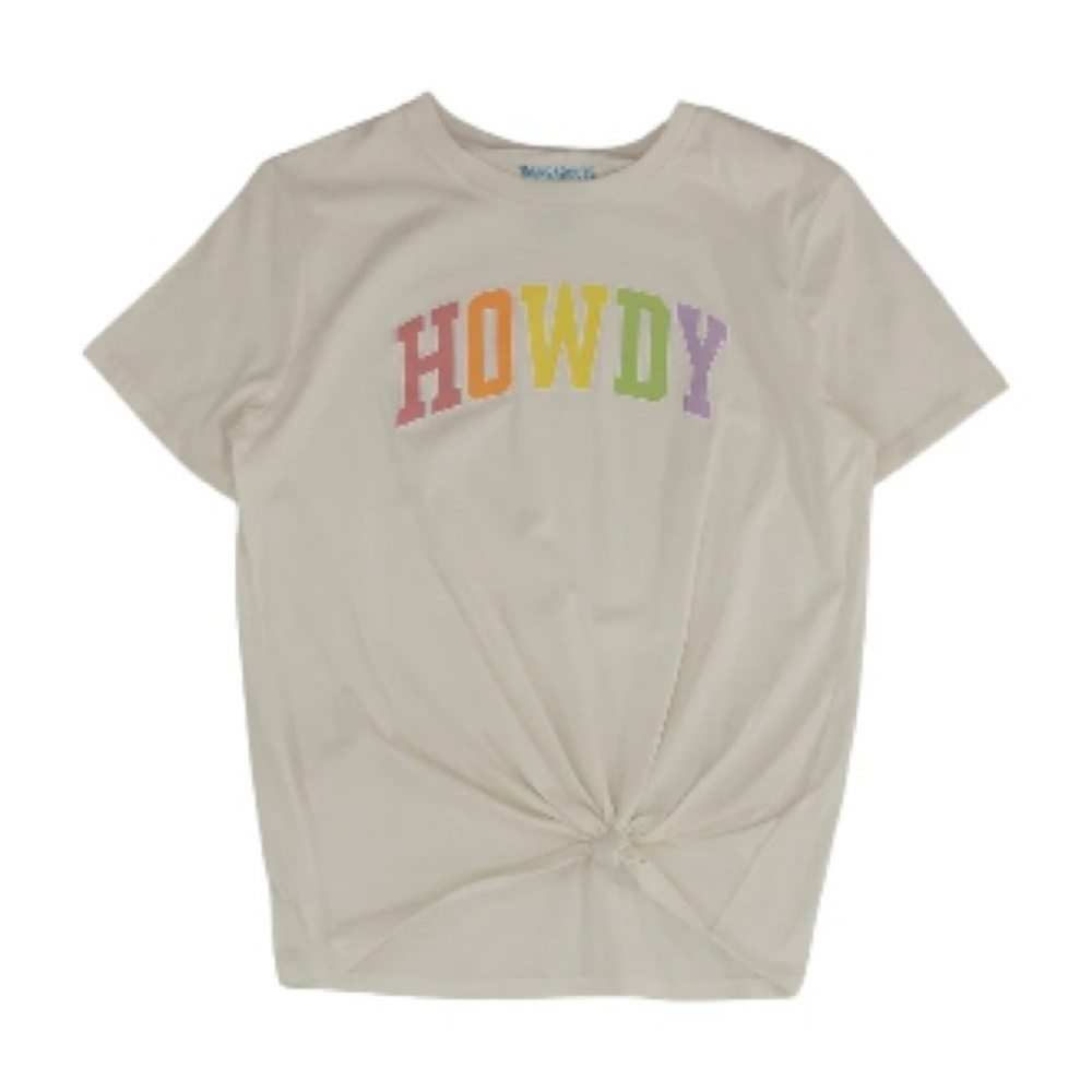 'Howdy' Graphic Tee Available in sizes XXS-XXL!